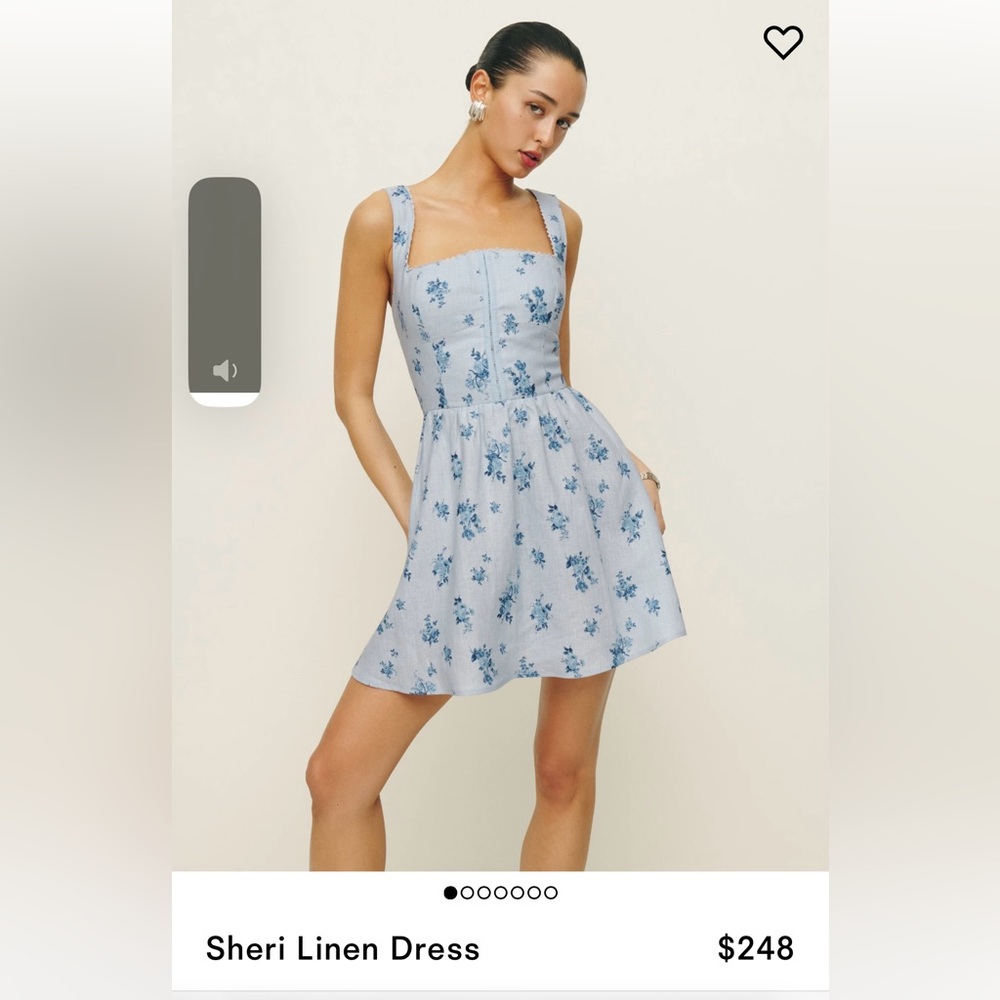 Reformation spring/summer dress